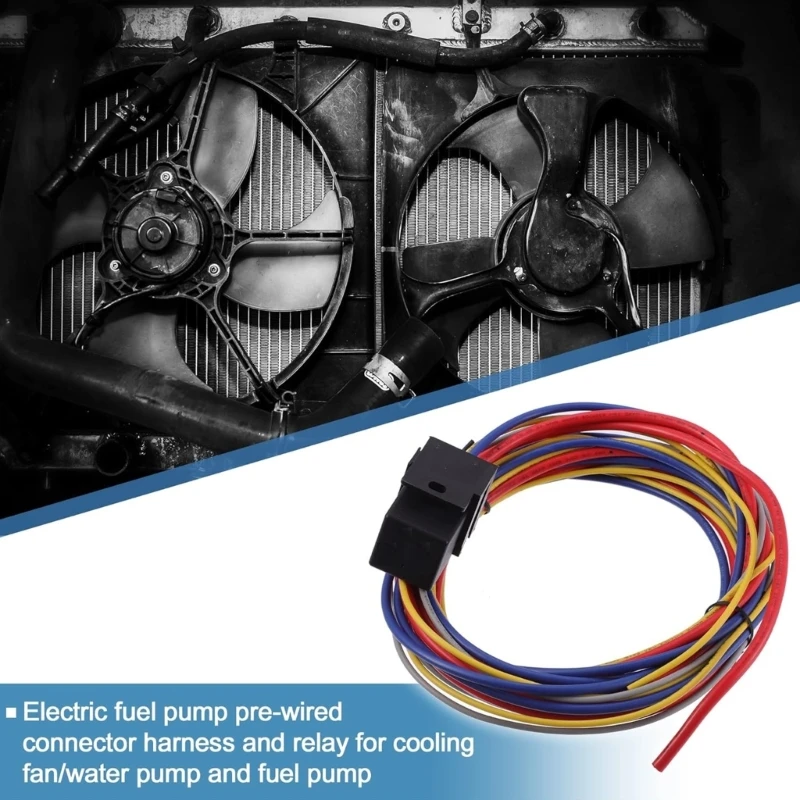 

Универсальные автомобильные реле и комплект розеток, электрический вентилятор, радиатор, водонепроницаемые реле, автоматический