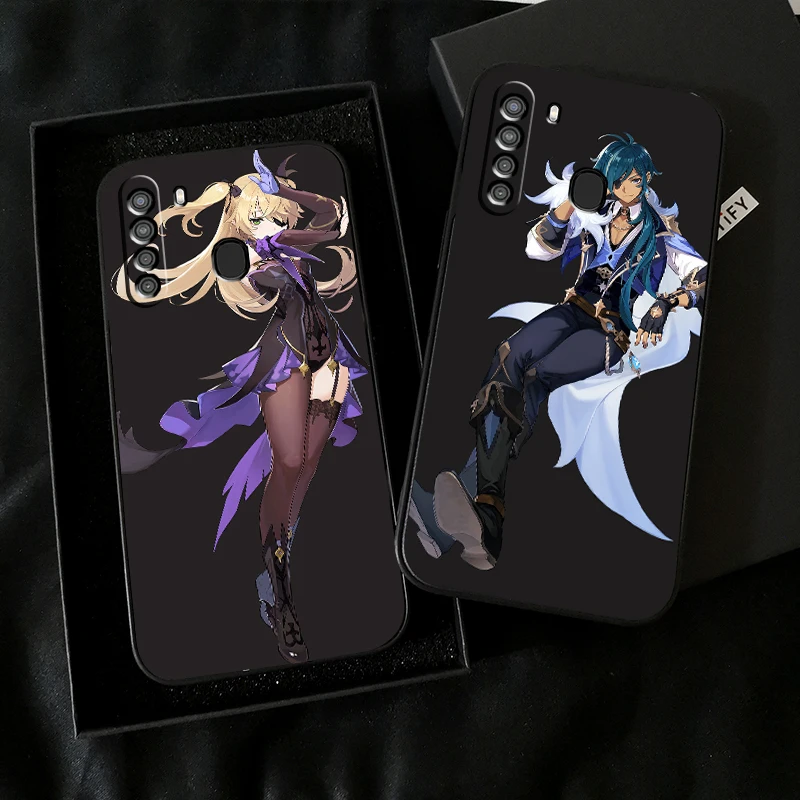 

Genshin Impact Project Game Phone Case For Samsung Galaxy S8 S8 PLus S9 S9 Plus S10 S10E S10 Lite 5G Plus Soft Carcasa