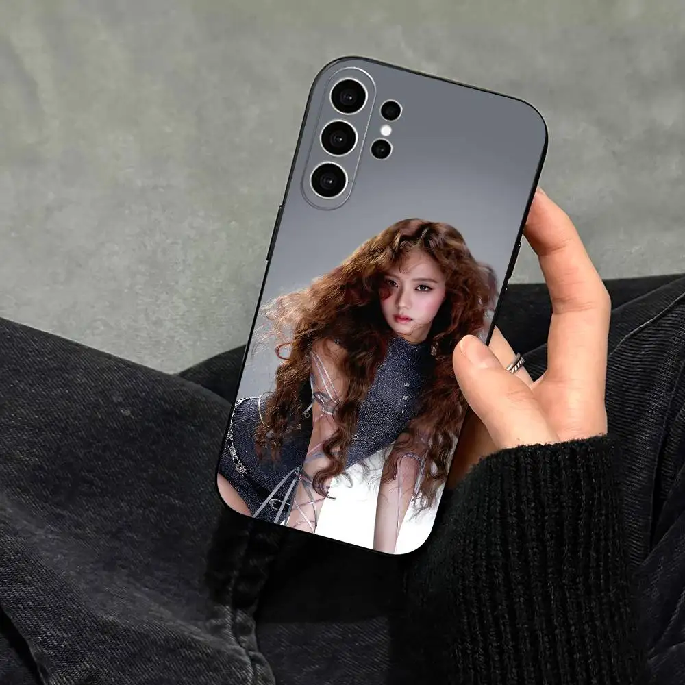 Фото Чехол для телефона K-Kpop K-Kim J-Jisoo для Samsung S25, S24, S21, S22, S23, S30, Ultra, S20, Plus, FE, Note, 10, 9, 5G, черный №3