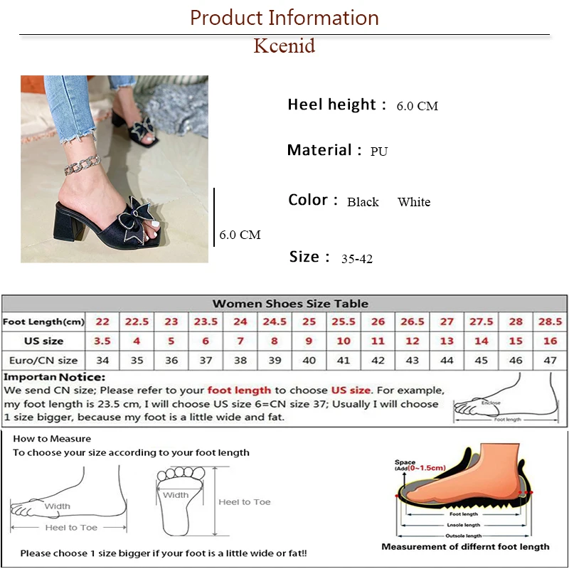 Женские мюли на квадратном каблуке с кристаллами