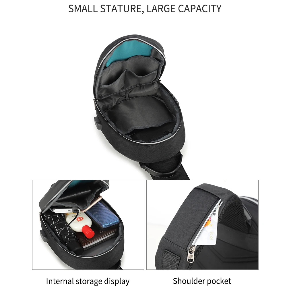 Рисунок 5 - Сумка на плечо с защитой от кражи для мужчин