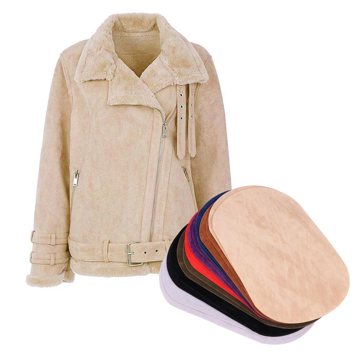 

Patches Patch Iron Elbow Repair Sew Knee Clothes Clothing Suede Sewing Applique Jeans Diy Embroidered Appliques Pants Fabric