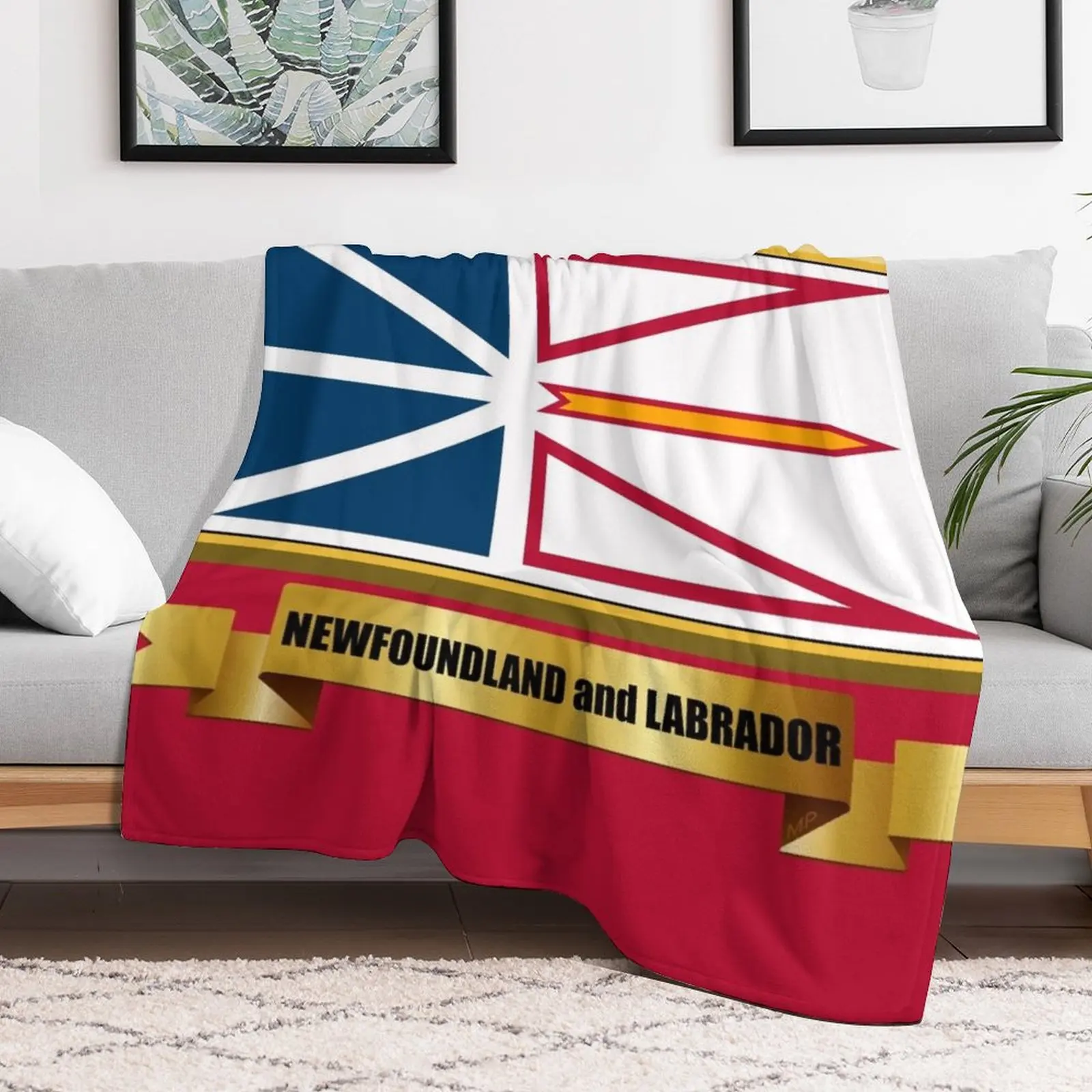 NEWFOUNDLAND и LABRADOR Подарки маски наклейки товары с флагом (GF) Одеяло Hairys Одиночные