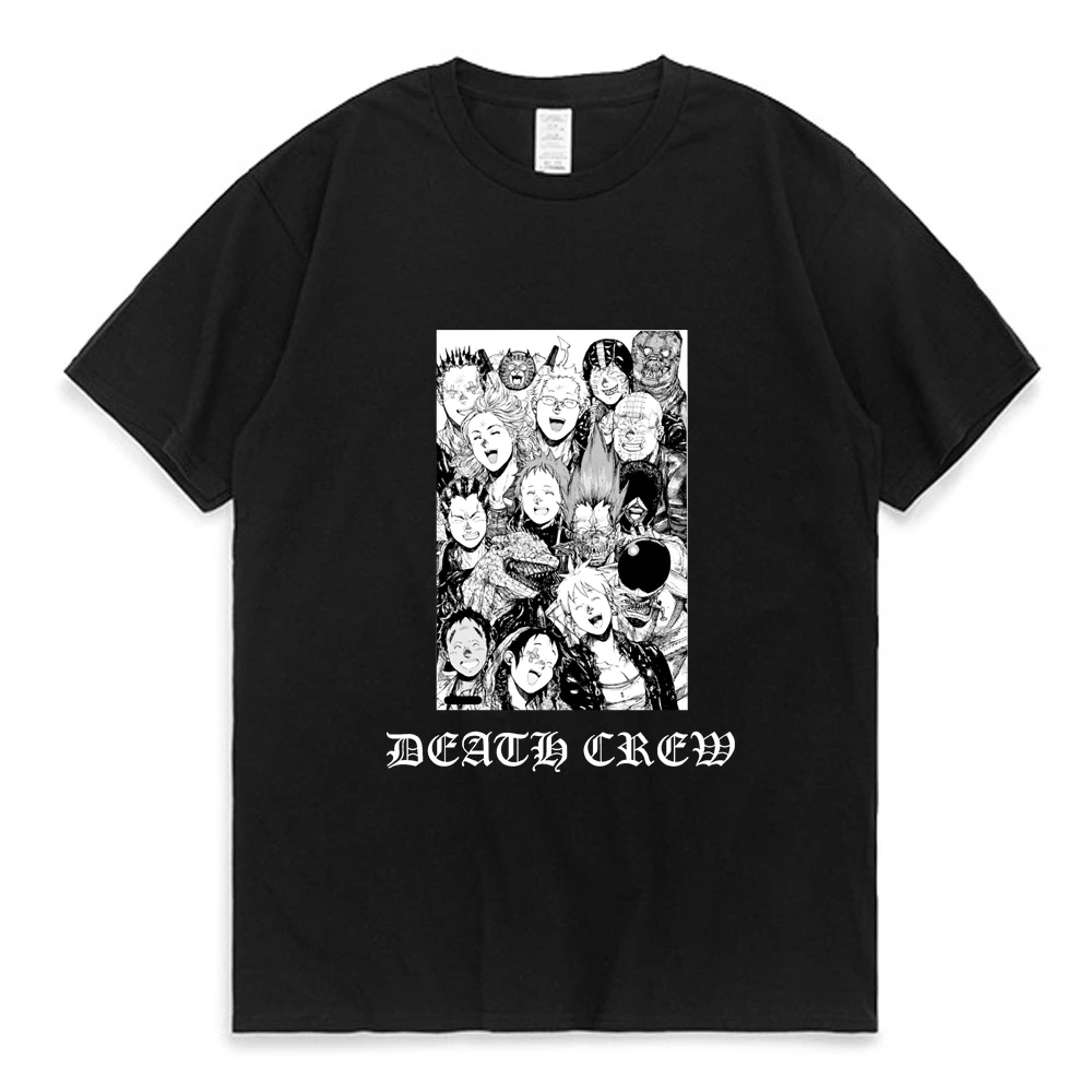 

New Anime Dorohedoro T Shirt Men Women Japanese Cartoon Graphic Tshirt 90s Manga Vintage T-Shirt Unisex Summer Cotton Tees Tops