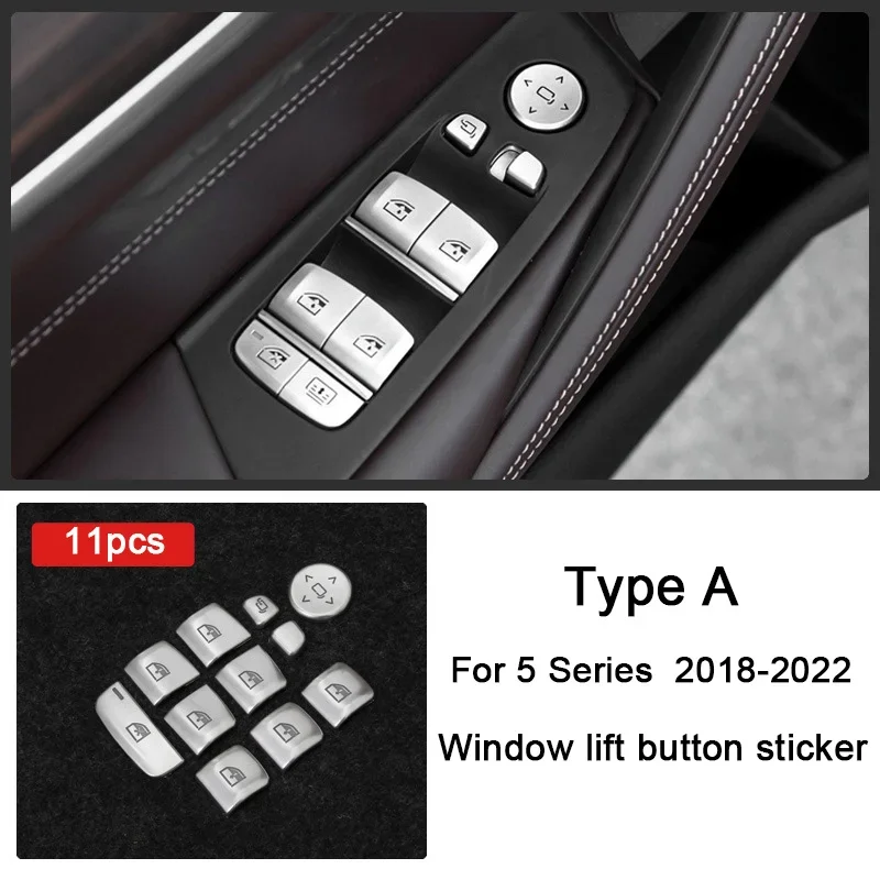 

Для BMW 5 серии G38 G31 G30 F90 2018-2022, автомобильный компакт-диск, функциональная кнопка кондиционера, панель управления окном, аксессуары для интерьера