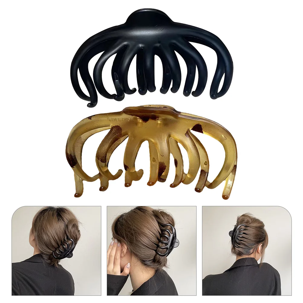 

Hair Claw Clips Clip Thick Large Accessories Clamps Vintage Claws Shower Hollow French Jaw Clamp Styling Fashion Strong Simple