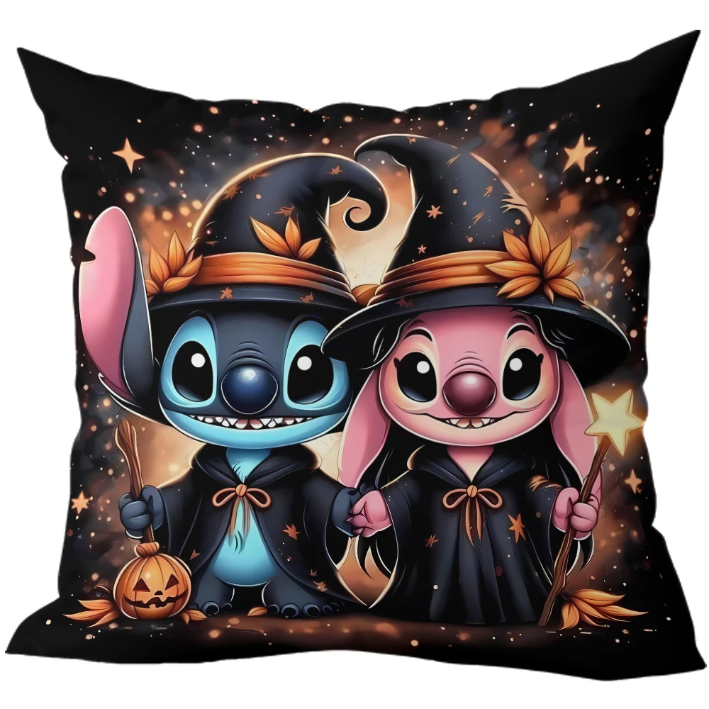 

Наволочки на тему ведьмы на Хэллоуин со стежком и друзьями: жуткий и очаровательный! Чехол на диван, украшение для праздничной вечеринки, подарок