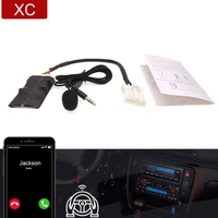 car bluetooth 5 0 kit audio aux handfree microphone steering wheel control adapter cable for mazda 3 5 6 mpv cx7