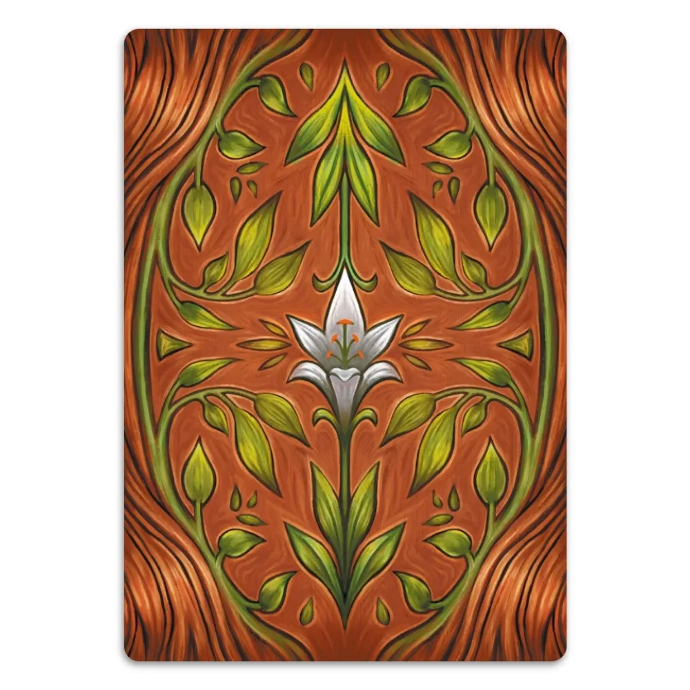 Травы и растения Lenormand карты с изображением ораклов 36 шт. 10 4*7 3 см яркими цветами