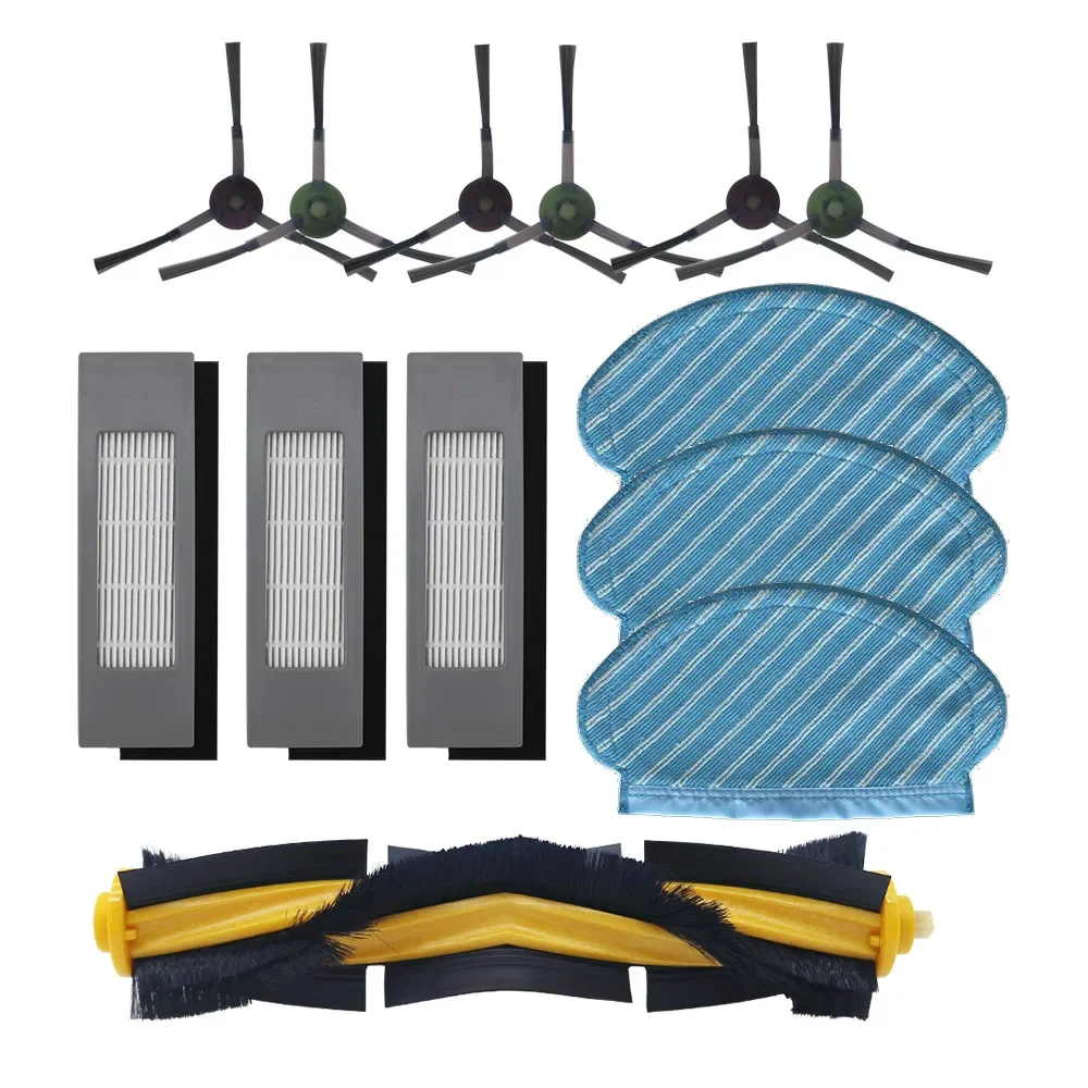 

Роликовая щетка, резервуар для воды, роликовое колесо, швабра с фильтром Hepa для Ecovacs Deebot OZMO 920 950 Yeedi 2, гибридный робот-пылесос