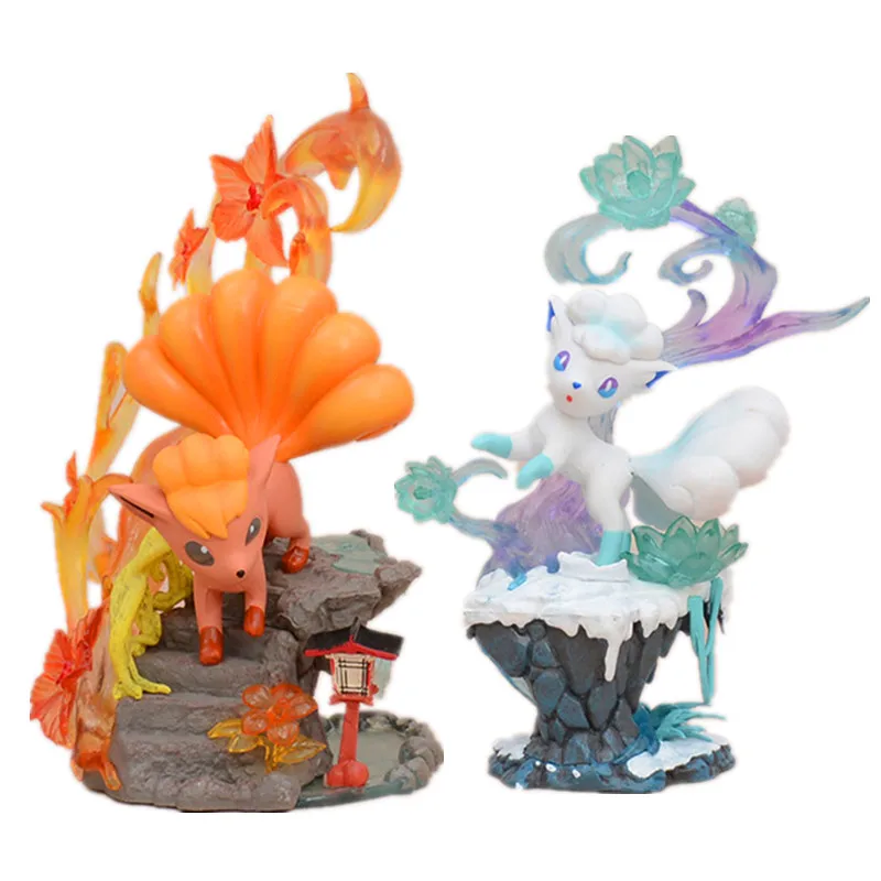 Фигурка покемона 12 см ледяной огонь Eevee аниме фигурки модель кукла коллекционная