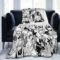 katsuki bakugo blanket flannel decoration my hero academia boku no hero academia portable throw blanket for home couch bedspread