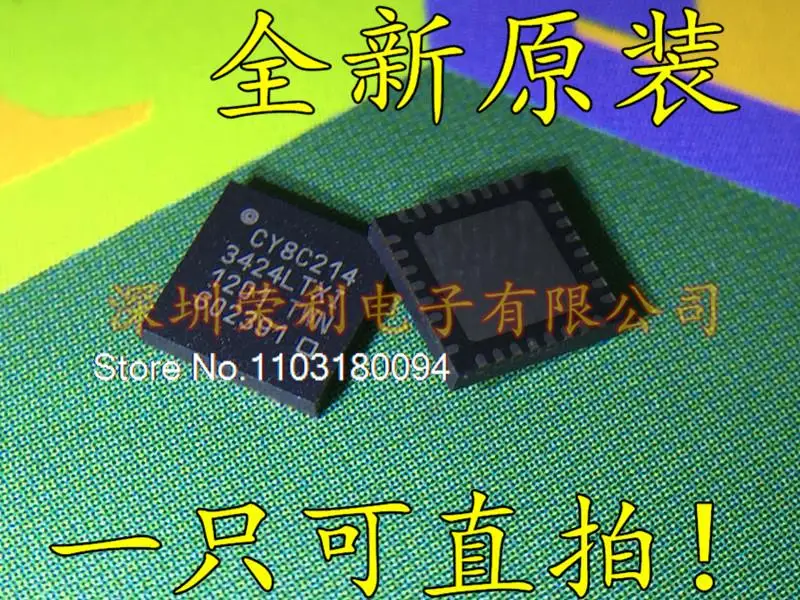 

5 шт./партия CY8C21434-24LTXI CY8C21434 QFN32 MCU
