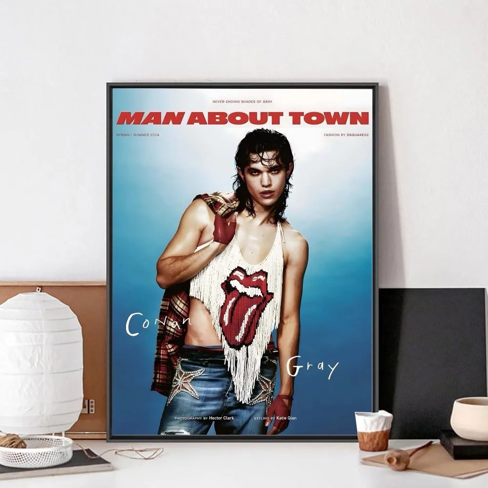 Постер chanteur du Conan Gray Found Heaven sans frame в бумажной крафт-бумаге для бара-клуба картина