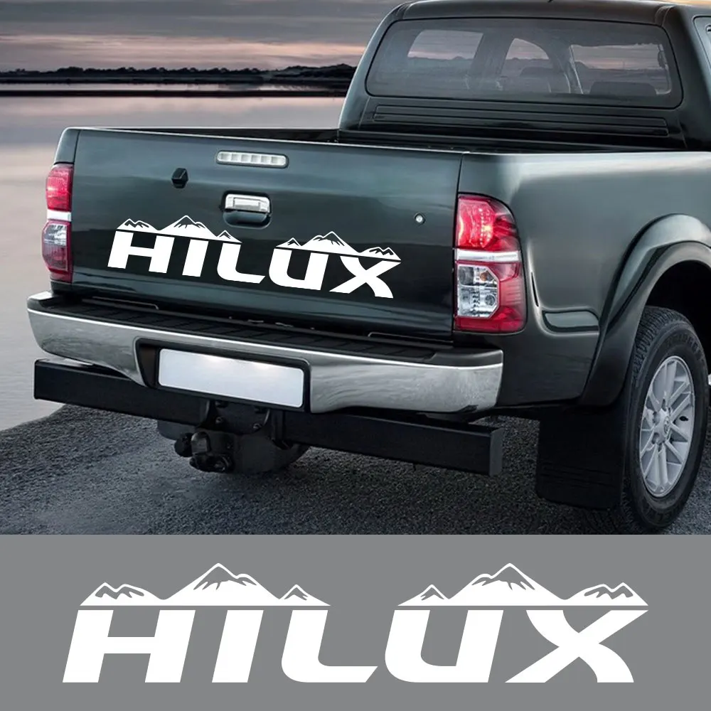 Наклейки на заднюю дверь пикапа для Toyota Hilux Revo Vigo |
