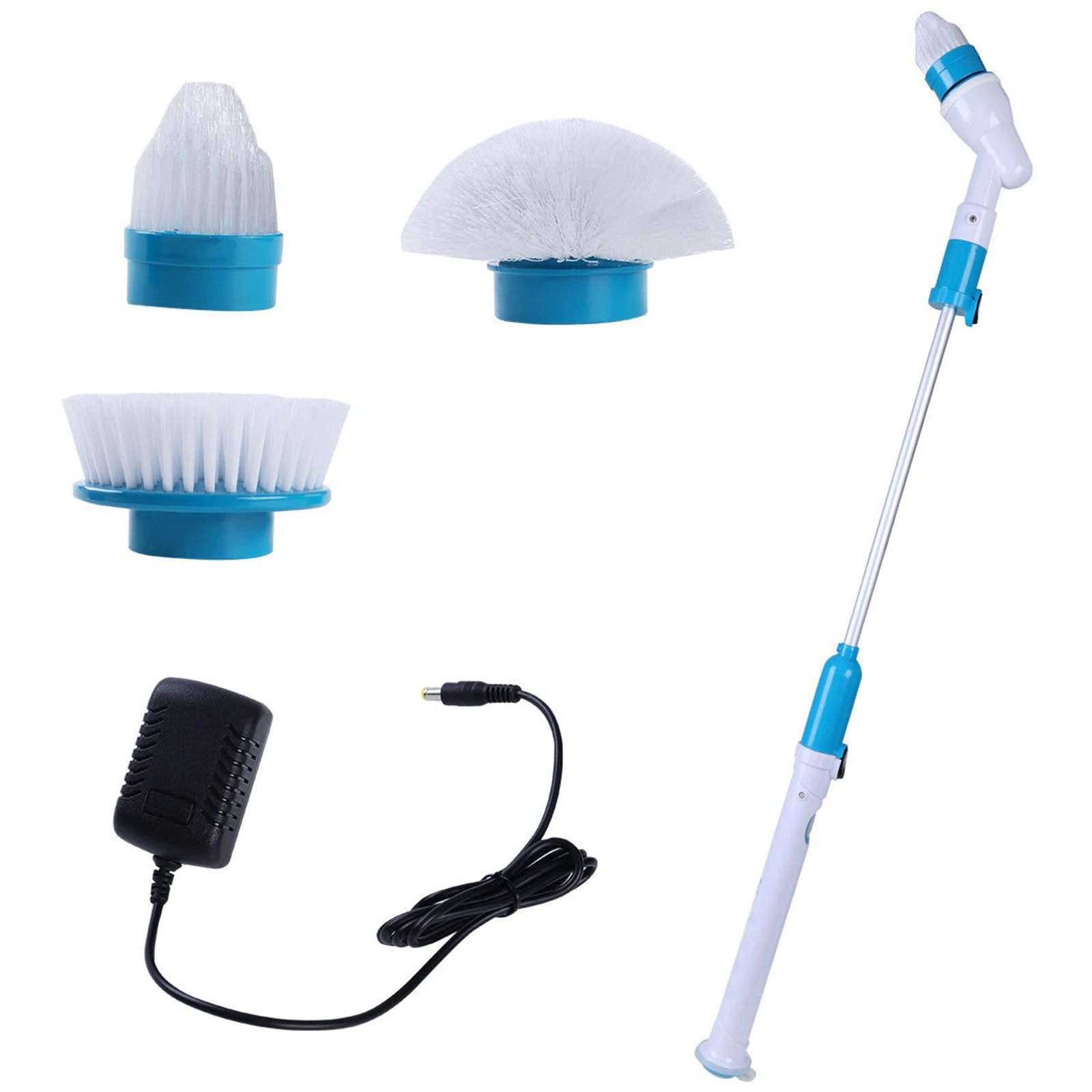 

Electric Auto Rotating Cleaning Brush Cordless Chargeable Cleaning Brush with Extension Handle Electric Auto Rotating Cleaning