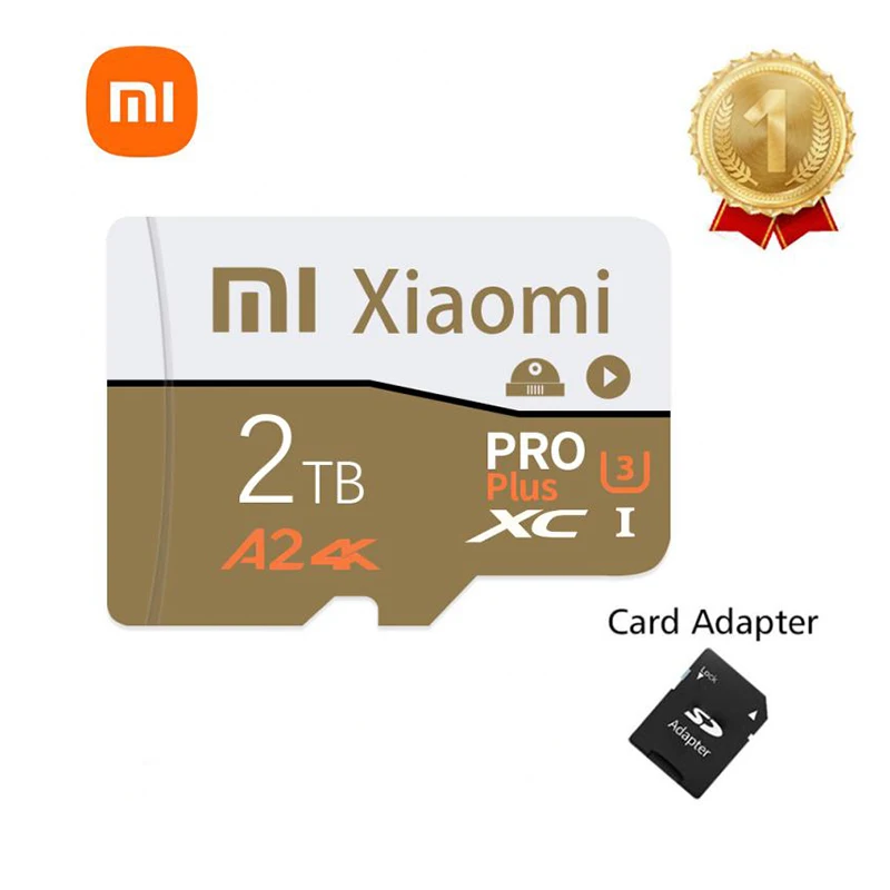 

XIAOMI Micro SD Card 2TB Smart A2 Class10 Flash High Speed SD TF Memory Card 1TB 128GB 256GB Cartao De Memoria For Phone/Camera