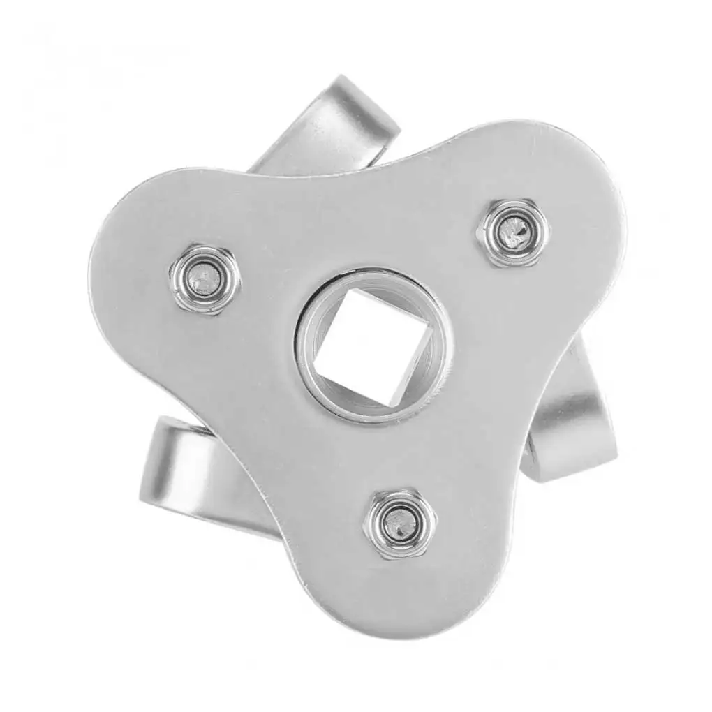 

Автоматический двухсторонний гаечный ключ для масляного фильтра, портативный профессиональный 3-х челюстный инструмент для замены гальван...