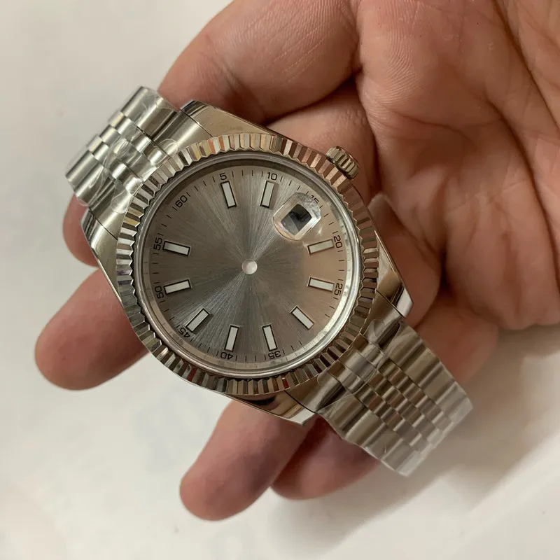 

41mm Watch Accessories Mechanical Case Accessories suitable dial for ETA 2824 2836 2846 2834 Movement Stainless Steel Sapphire