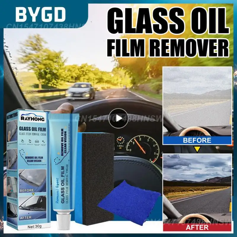 

Easy To Use Film Removing Paste Portable Durable Oil Film Remover Car Supplies Rainproof Agent 47g Universal Coating Agent
