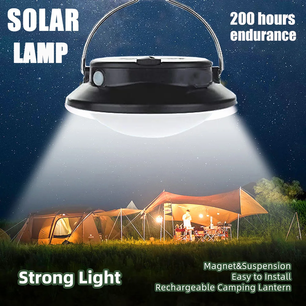 

LED Camping Light Portable Hangable Tent Lighting Lights USB Rechargeable Waterproof Outdoor Emergency Lights Garden Light Bulb