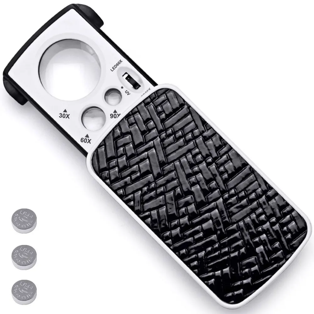 

Карманная лупа 30X 60X 90X xinxiang