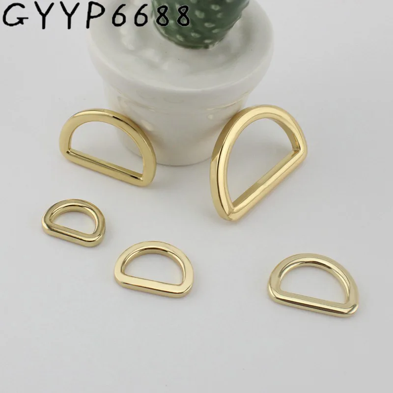 

30-100pcs 13mm 16mm 19mm 25mm 33mm 38mm High quality Welded Belt Strap D ring Handbag webbing adjusted Alloy quare edge d ring