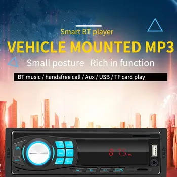 자동차 라디오 FM 오디오 스테레오 USB SD AUX 입력 ISO 포트, 블루투스 오토라디오 8013, 1 Din 테이프 녹음기 MP3 플레이어