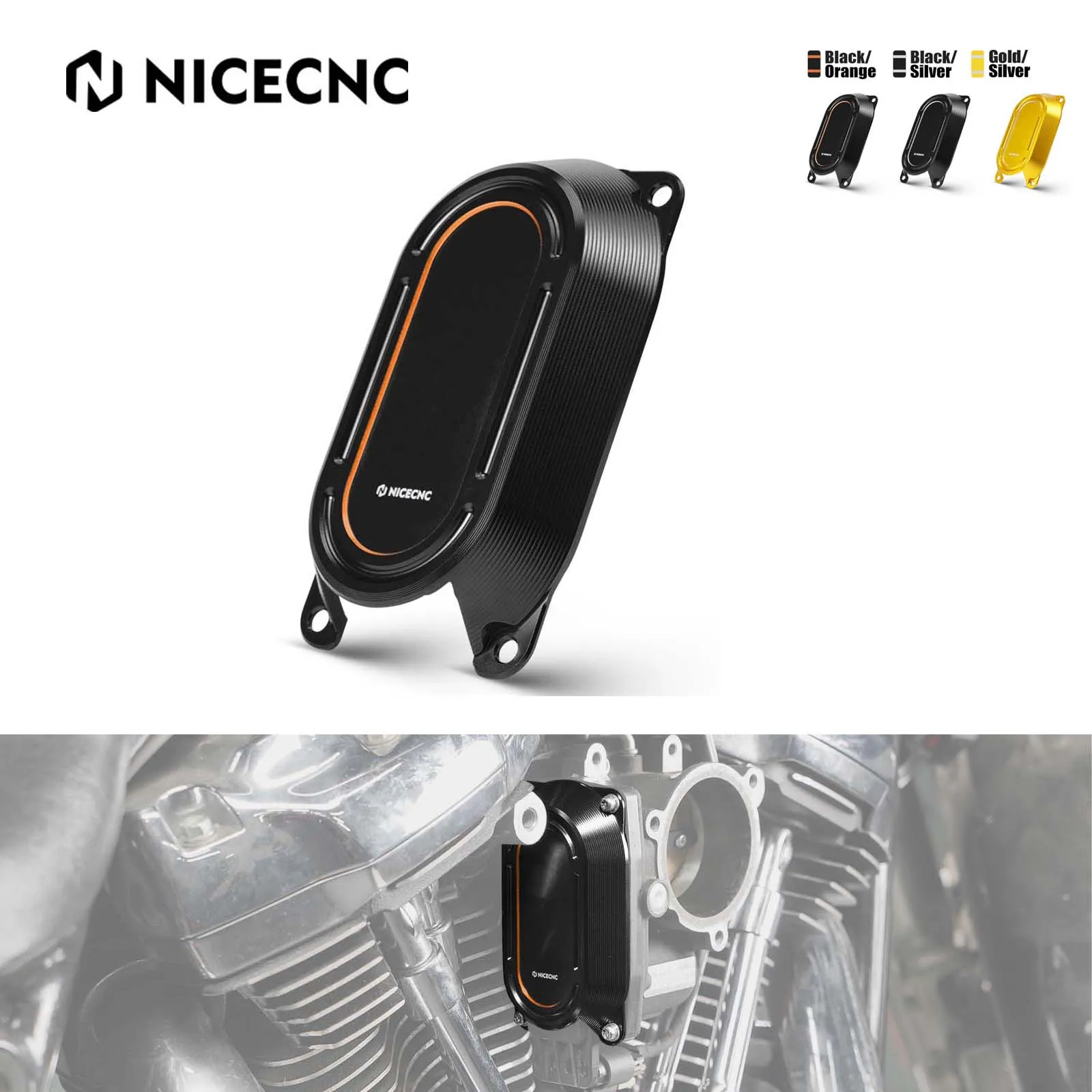 Крышка корпуса дроссельной заслонки для Harley Street Glide FLHX 2017-2023 Fat Bob FXFB Road/Glide King FLHR Tri