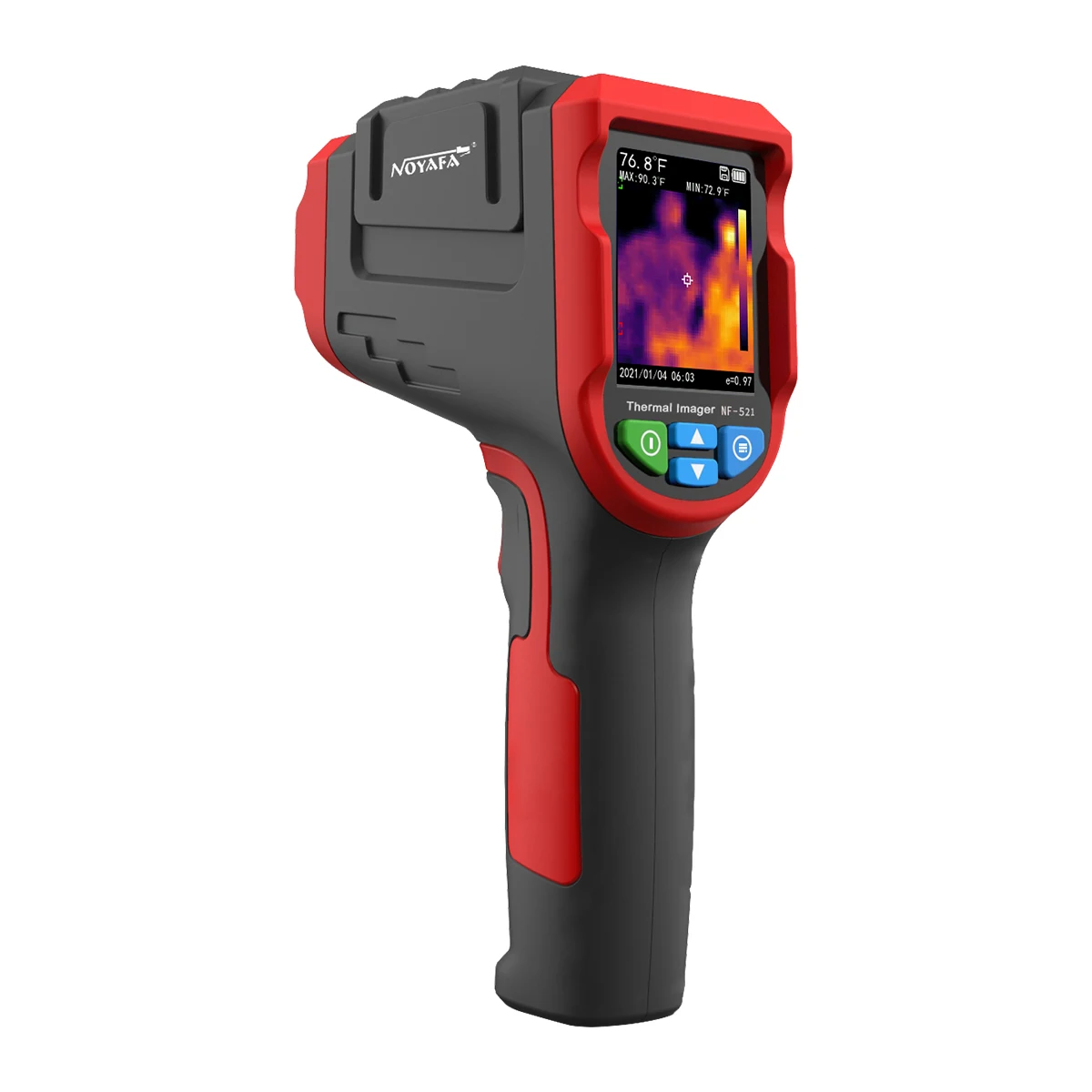

Rindu NF521 Resolution 32x32 Infrared Thermal Imager Handheld Thermal Camera Infrared Thermometer (Including Battery)