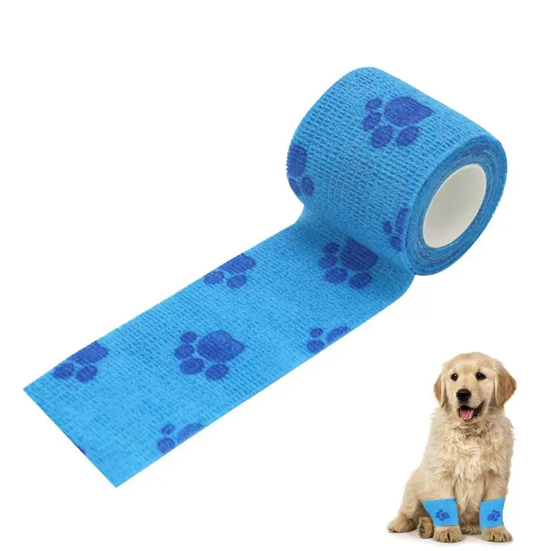 

Самоклеящаяся бандажная лента, дышащая самоклеящаяся Спортивная бандажная лента, легкая в разрыве спортивная лента для стандартного лодыж...