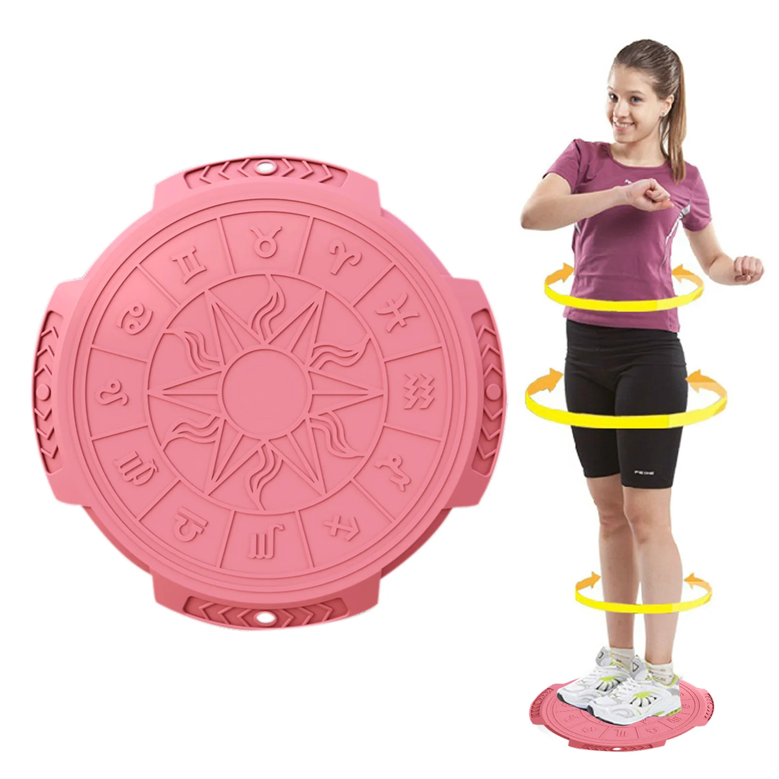 

Twist Waist Disc Constellation Body Waist Machine Belly Slimming Shape Twisting Disc Body Building Exercise Gear Body Waist
