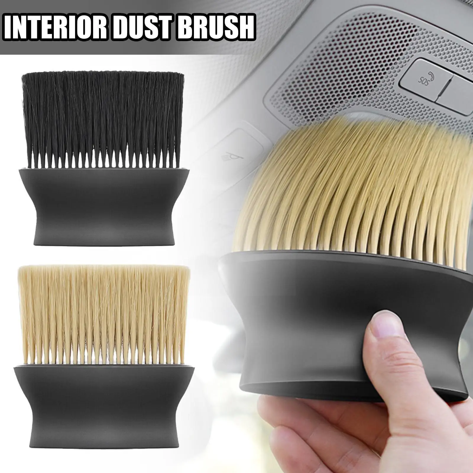 

Car Air Conditioner Cleaner Brush Soft Nylon Air Outlet Brush Tools Brush Brush Cleaning Auto Dust Cleaning Keyboard Detail E0I8