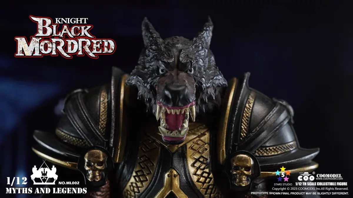 Фото В наличии: Фигурка COOMODEL ML002 Myth and Legend Mordred Black Knight 1/12 №4