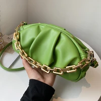 soft pu leather crossbody side sling bag for women 2022 spring shoulder clutch female luxury brand trendy travel chain handbags