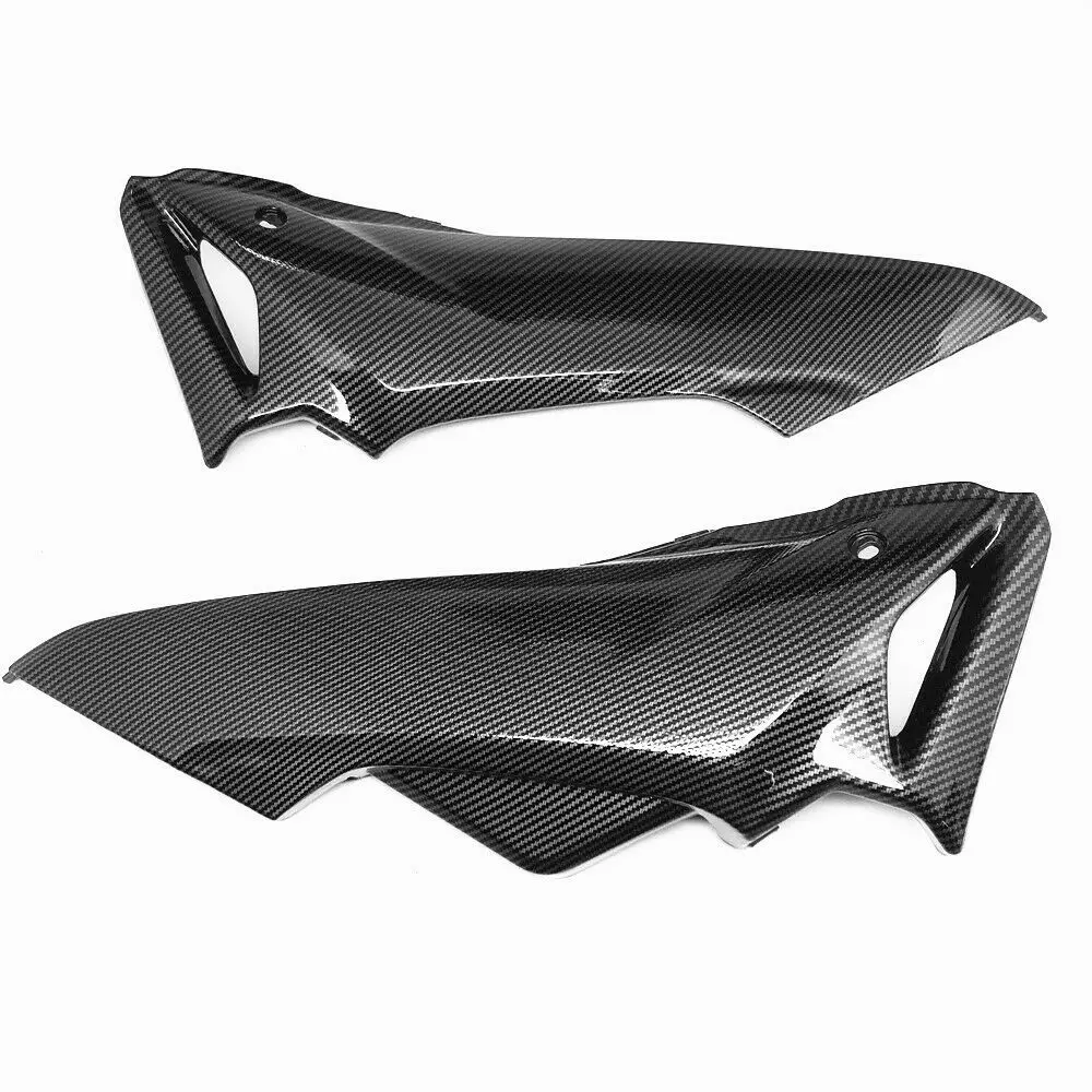

For HONDA CBR 600F 2011-2013 Motorcycle Accessories Hydro Dipped Carbon Fiber Finish Gas Tank Side Cover Panel Fairing Cowl
