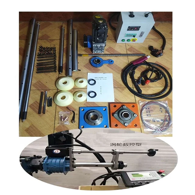 

New type of intelligent excavator welding- boring equipment Mining machinery boring-welding integrated