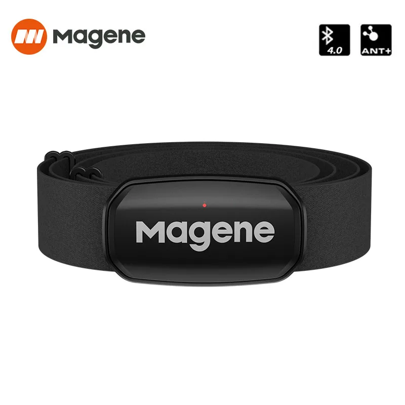 Magene H303 Heart Rate Sensor Bluetooth ANT Upgrade H64 HR Monitor With Chest Strap Dual Mode Computer Bike  Sports Band Belt 