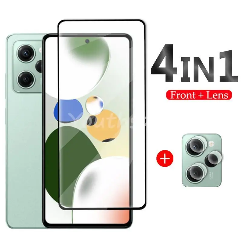 

For POCO X5 Pro Glass For POCO X5 Pro Tempered Glass Screen Protector Lens Camera Film For POCO X5 Pro X4 GT M4 Glass