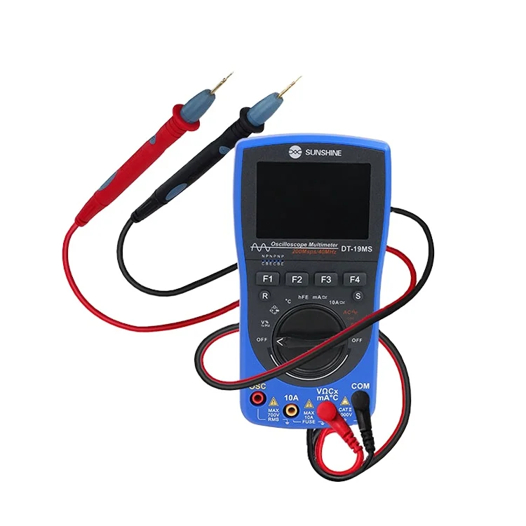 

Sunshine Dt-19ms 2 In 1 Handheld Dc Ac Tester Oscilloscope Digital Multimeter Phone Repair Tools