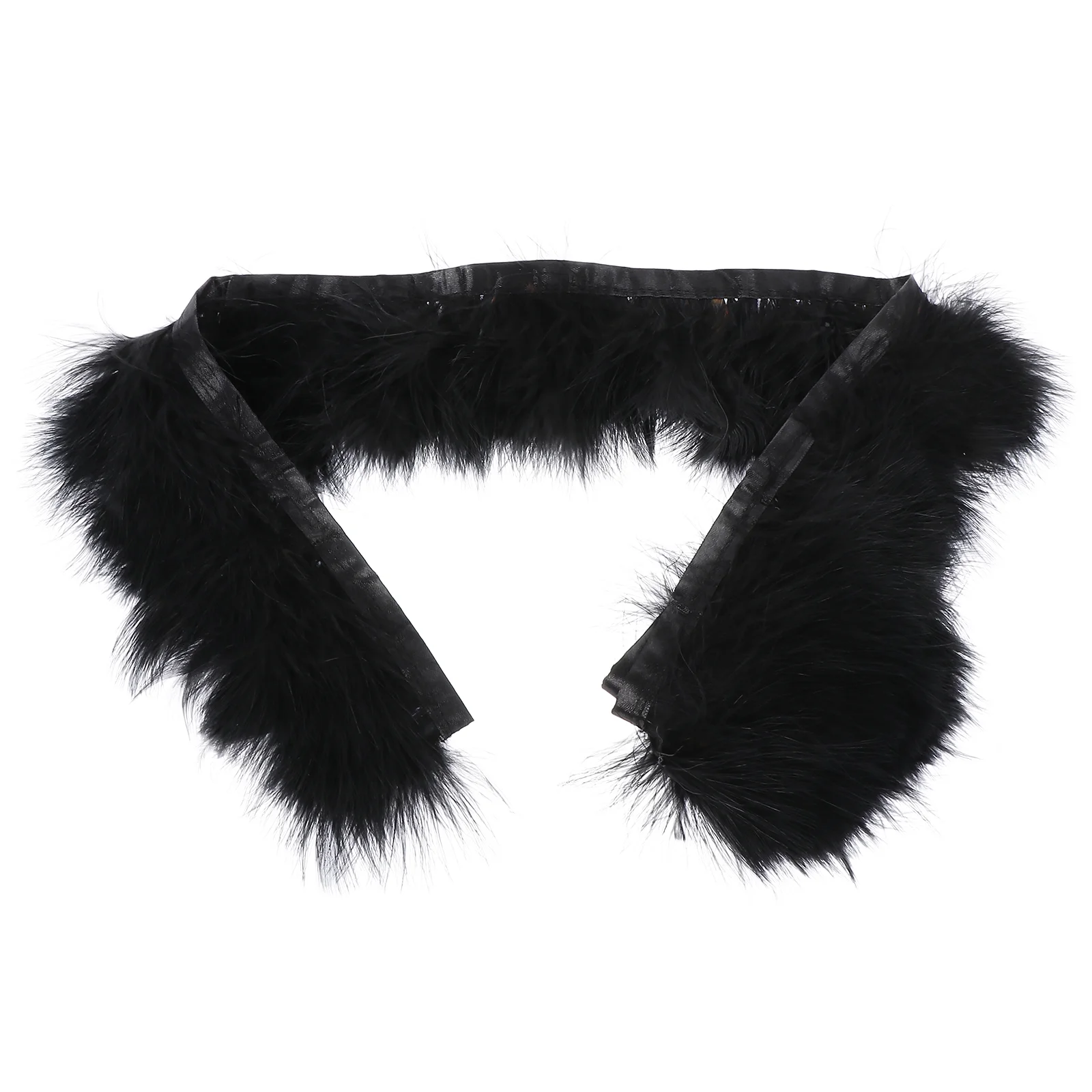 Пушистый пояс сделай сам принадлежности для шитья ручной работы аксессуары