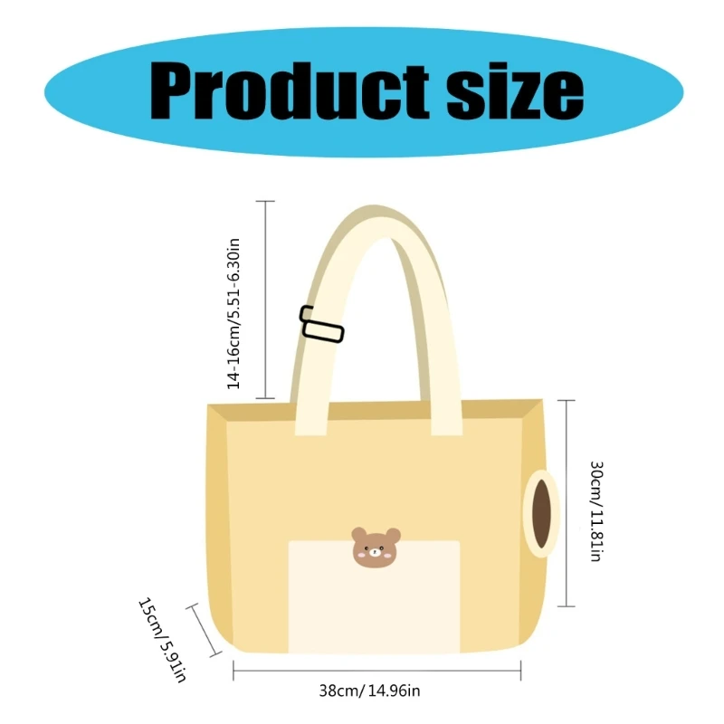 Просторная сумка через плечо для домашних животных переноска собак