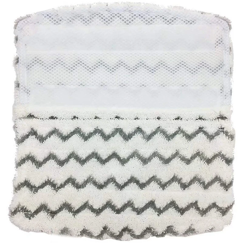 6 шт. тряпочка для паровой швабры тряпка чистки коврик моющиеся аксессуары