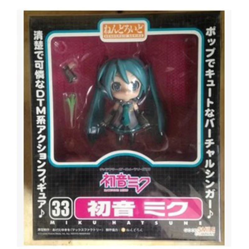 Фигурка героя Nendoroid Hatsune Miku кавайное аниме Q Posket Change Face коллекция несколько