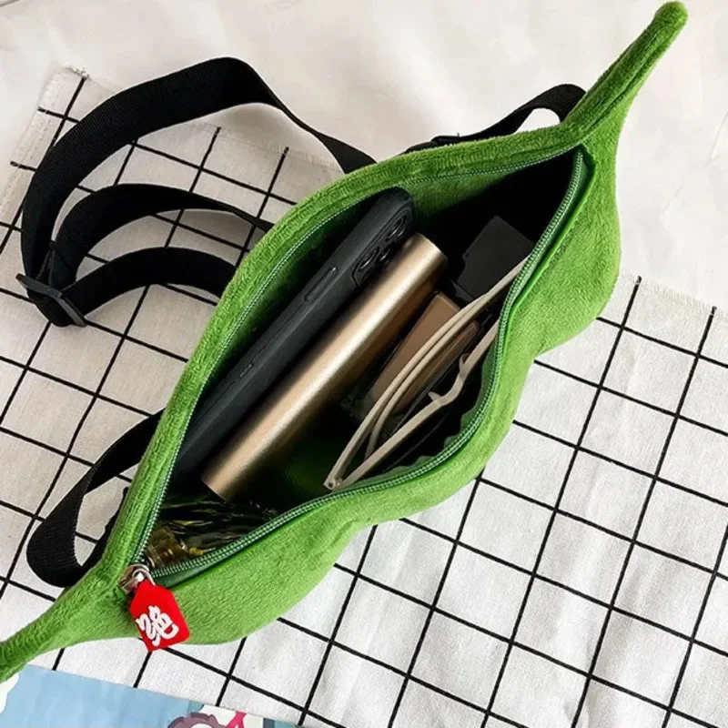 2024 индивидуальная креативная дамская сумка-мессенджер в форме эдамама плюшевая