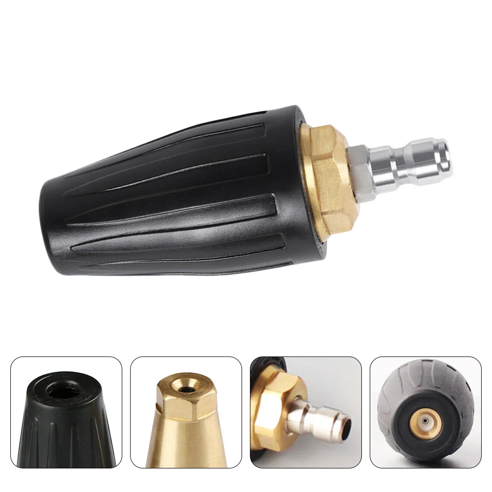 

Nozzle Pressure Washer Rotating Tips Spray 360° Spiral Water Washersturbine Cleaning Machine