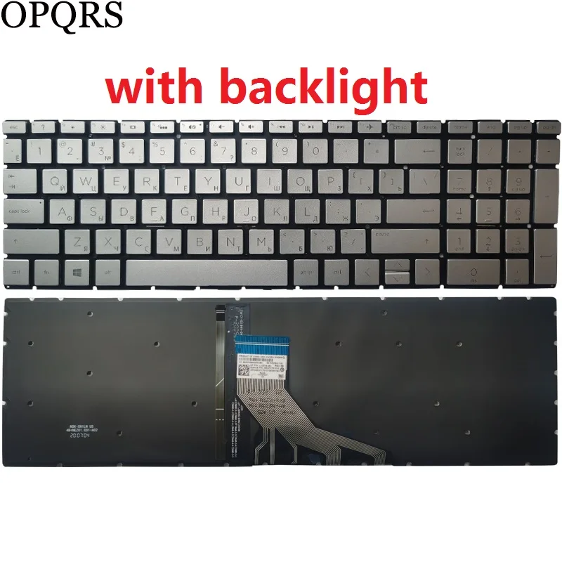 Клавиатура с русской раскладкой для ноутбука HP Pavilion 15-CN 15-CR 15-CW 15-DR 15-EC 15-CX 15-DK 15t-DA