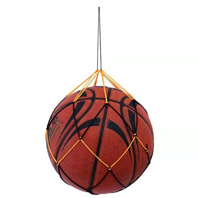 

1PC Basketball Net Bag Nylon Bold Storage Bag Single Ball Carry Portable Equipment Outdoor Sports Soccer Football Volleyball Bag