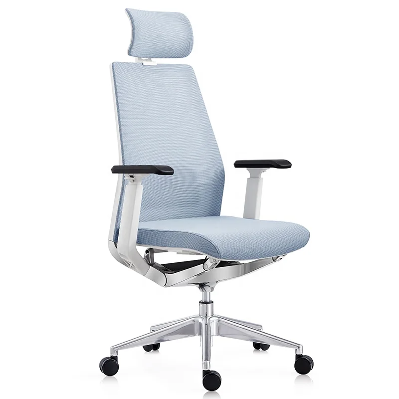 New office furniture chairs durable aluminum adjustable high back comfortable mesh director chair office