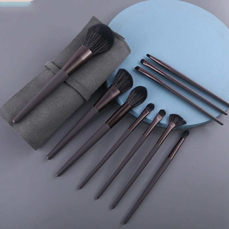

10Pcs Makeup Brushes Set Beauty Make Up Brush Soft Blush Powder Foundation Eyeshadow Brush With Cosmetic Bag